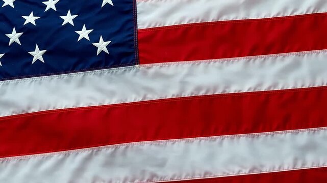 Premium Closeup of American flag for Contemporary Lifestyle and Visual Storytelling