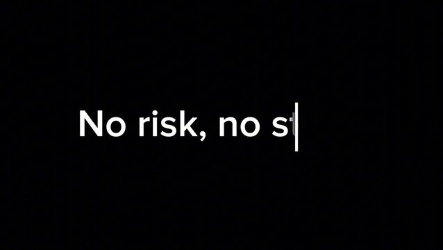 No Risk, No Story | Bold Success Motivation Animation