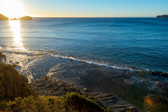 Tessellated Pavement in Tasmania - Australia