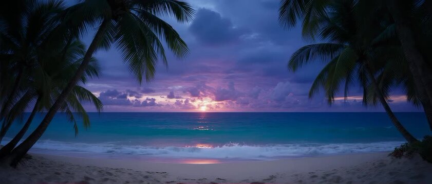 The best summer vacation, a soothing sunset, a journey to reset yourself surrounded by the sound of waves, an emotional summer