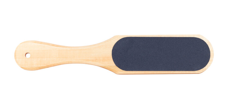 Foot pumice stones, brushes and heel filers. Pumice stone for the treatment of feet from calluses isolated from background