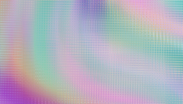 Risograph halftone gradient background, pastel teal, purple violet texture, dense dot pattern, analog print surface. Abstract riso aesthetic for zine