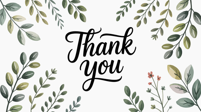 reative Abstract Thank You Card Background Design