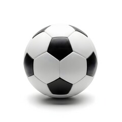 Fototapeta premium Soccer ball isolated on white background, studio product photography