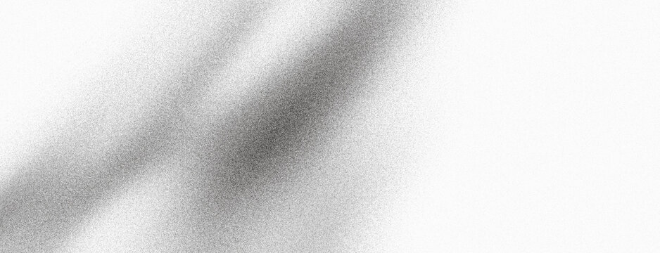 Gray white noise texture background abstract monochrome black and white grainy wallpaper, header, banner, poster backdrop design