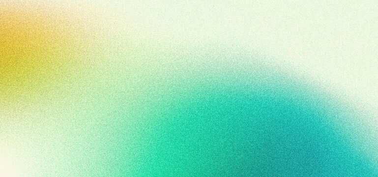 Grainy green orange gradient background beige turquoise noise texture abstract header, banner, wallpaper, cover, poster, backdrop design