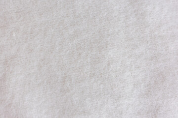 Beige fleece fabric texture with soft brushed underside, warm textile material for sewing hoodies and sweatshirts © Iryna Miadzvedzeva
