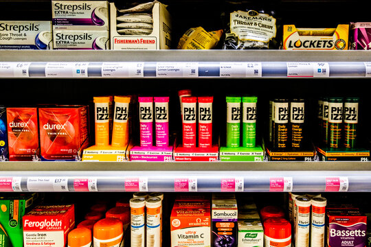 Selection of Health and Wellbeing Supermarket Products