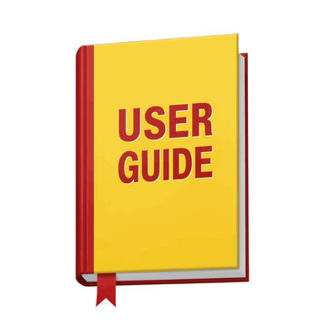 User Guide Book Vector Icon