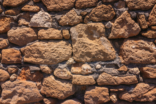 stone wall texture background. selective focus.