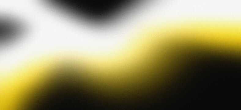 Abstract white and gold gradient background with noise texture