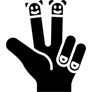 Finger Puppet Icon