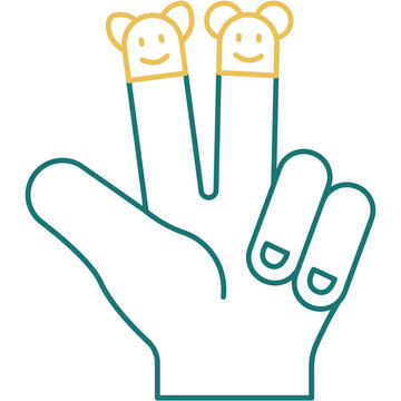 Finger Puppet Icon