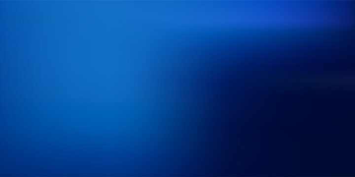 Gradient blue abstract background with a soft curve and smooth lighting.