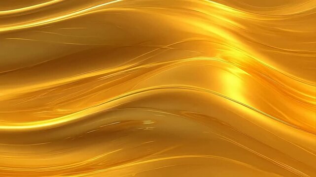 Digital technology orange wave curve abstract background