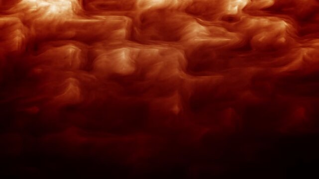 Abstract deep red liquid smoke swirling background