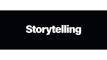 Storytelling Typography