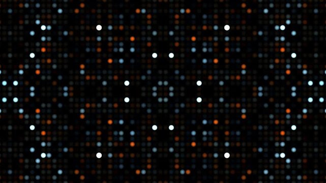 Abstract digital background with glowing circles and light pattern