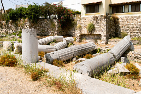 Western Archaeological Zone in Kos.