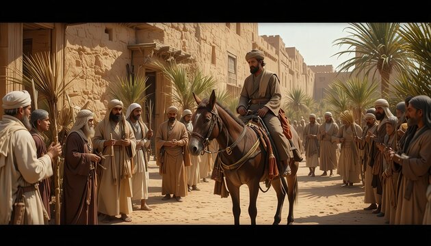  Jesus Christ&rsquo;s Triumphal Entry into Jerusalem on Palm Sunday