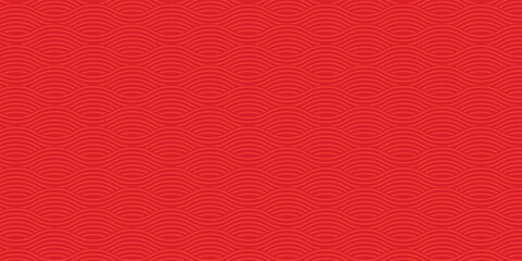 Fototapeta premium Abstract irregular orange and red color striped textured background. seamless geometric pattern design for certificate, invitation, textile, clothes, cover and others.