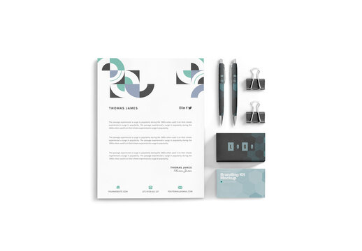 Branding Kit Mockup