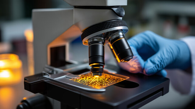 Close up hands examining graphene lattice structure under electron microscope display, crystalline patterns glowing against candlelit lab bench, revolutionary carbon material testi