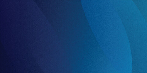 Obraz premium Abstract Luxury gradient Blue background. Smooth Dark blue with Black vignette Studio Banner.