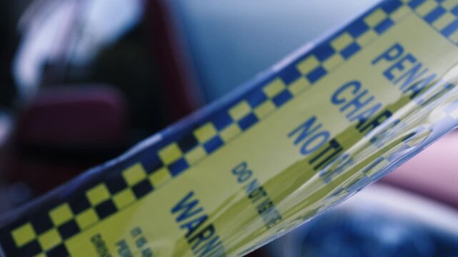 Driver looking at parking ticket 