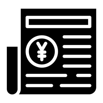 Vector Design News Report Icon Style