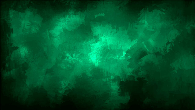 Abstract dark green background smoky texture and atmospheric artwork and vibrant clouds shapes and mysterious patterns and ethereal ambiance deep shades and dramatic design.