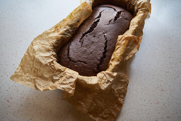 ciasto czekoladowo bananowe  © Marcin Łazarczyk