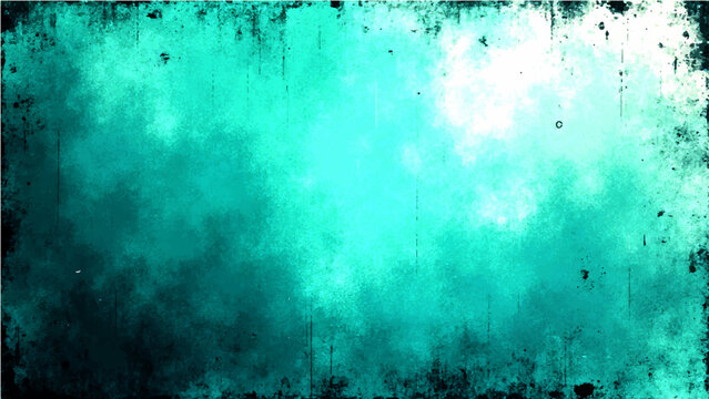 Vector Abstract, ethereal artwork. a grunge texture with gradient of green and black colors.