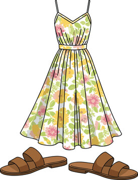 white christmas dresses Tie-strap Dress Sewing Pattern