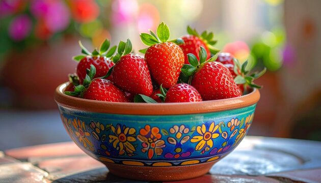 Frische Erdbeeren