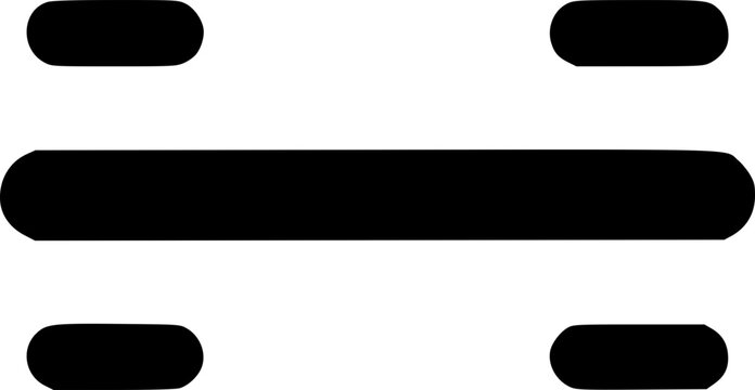 Minimalist Graphic Composition: A simple, striking composition featuring a sleek, elongated bar and four rounded rectangles. A perfect canvas for your creative vision.