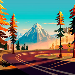 hilll road © Zuwairiya