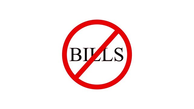bills
 sign icon isolated on transparent background.