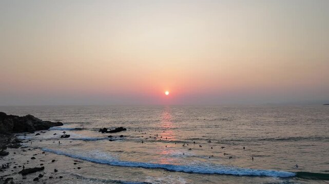 Stunning sunset