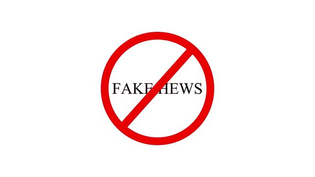 fake hews  sign icon isolated on transparent background.