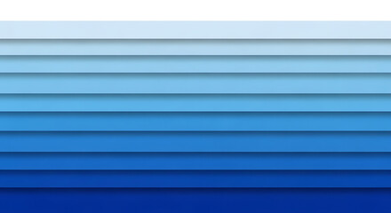 Fototapeta premium Abstract blue horizontal layered gradient background for modern corporate banner design