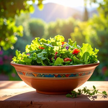 frischer gemischter Salat