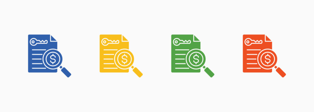 Valuation Outline Icon