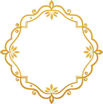 Au Nuit Honey Background Square Frame Retro Design Simple Style
