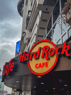 Hardrock Cafe London Piccadilly Circus. LOndon, UK.