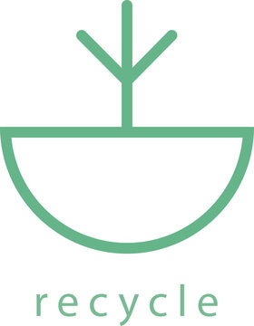 5R Zero Waste Icon  Vector Refuse Reduce Reuse Recycle Rot Green