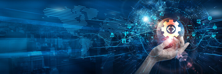 Hands of a coder hold Software Development scripts. Programming robust applications and custom code solutions drives digital progress and solves complex user challenges quite effectively. © NexPix