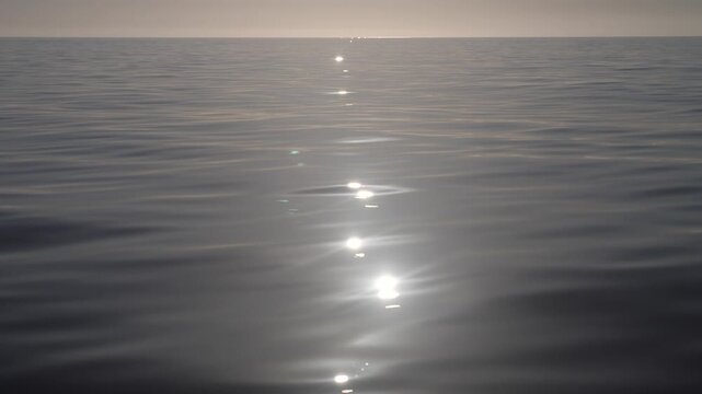 Amanecer en el Mar de Cortes espectacular reflejo del agua del mar