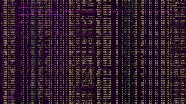 Stock market graph with digital equalizer style technology display design