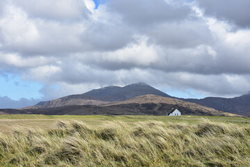 Grey Clouds Over a Croft in the Outer Hebrides © dejavudesigns